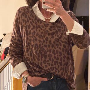 Zara Leopard Print light weight sweater